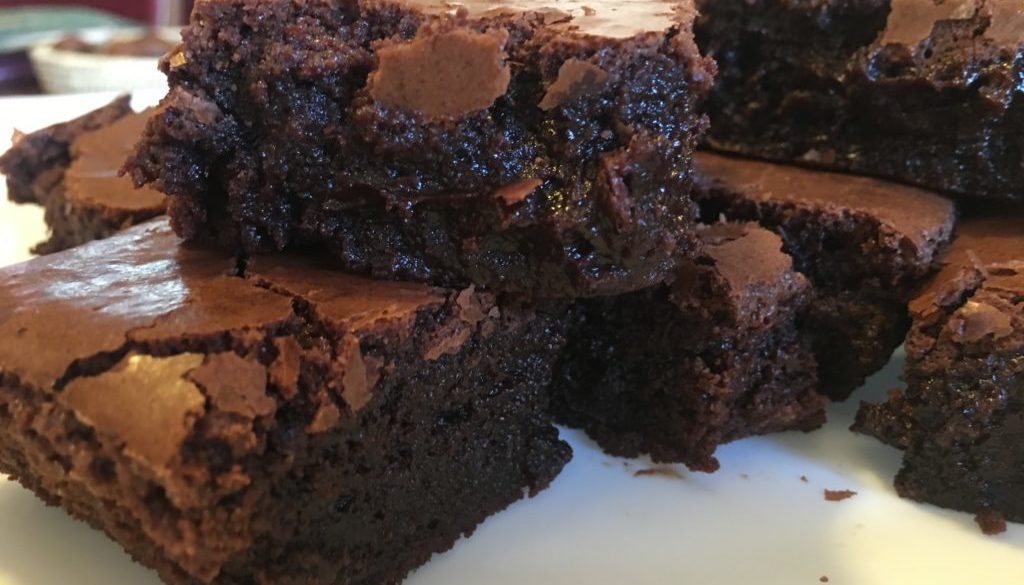 fudgy brownie pezzi