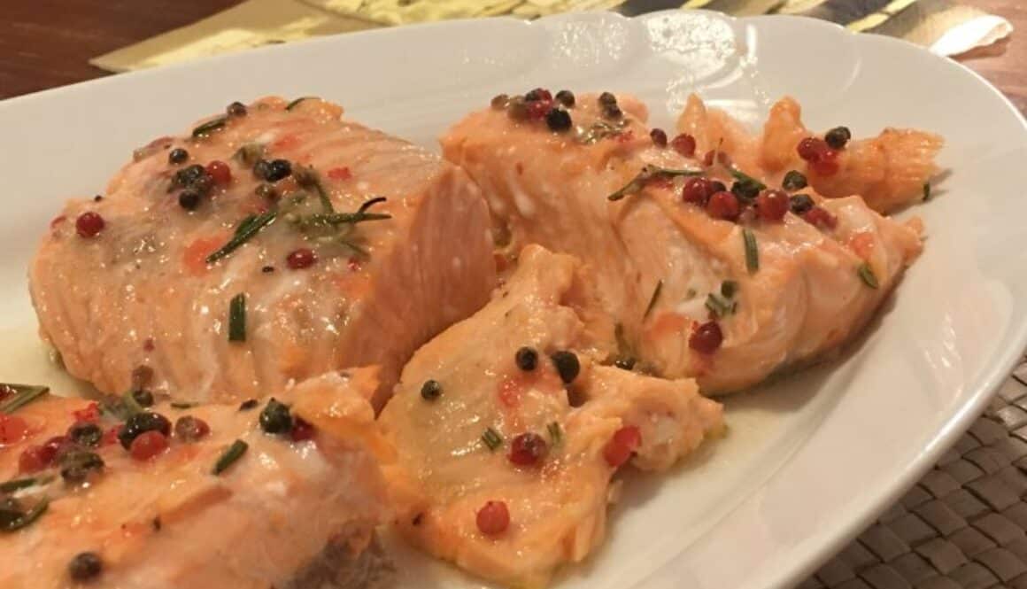 Salmone agli agrumi per princip