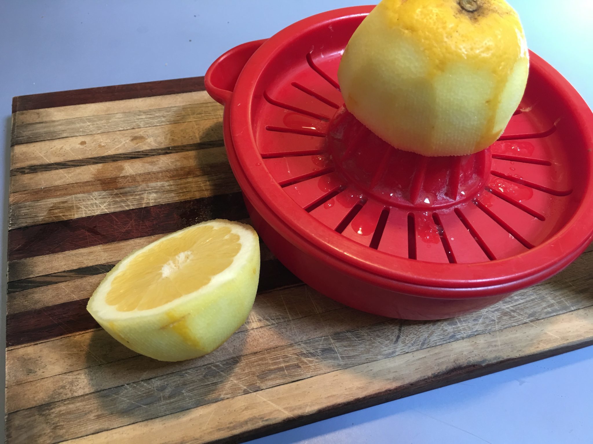 Tagliatelle al limone - limone senza buccia spremuto